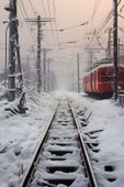 Plakat 40x60cm Podróż po Torach