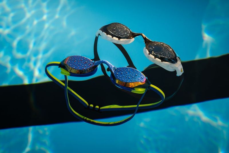ARENA OKULARY JUNIOR PYTHON MIRROR BLUE BLUE LIME 011007/120 zdjęcie 11