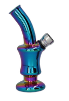 Bongo Szklane Tęczowe Małe Nieduże 12,5 cm Bonio Fajka Wodna