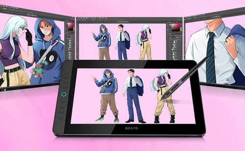 PROFESJONALNY Tablet graficzny BOSTO DOTYK buttons na Arena.pl