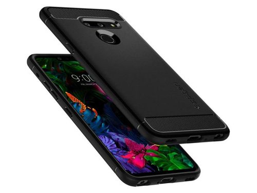 Etui Spigen Rugged Armor do LG G8 ThinQ Matte Black na Arena.pl