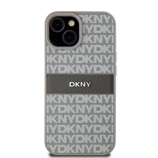 Etui DKNY do iPhone 15 Plus, iPhone 14 Plus, Beżowy zdjęcie 3
