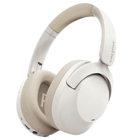 creative słuchawki bezprzewodowe zenhybrid 2 kremowy/cream bluetooth