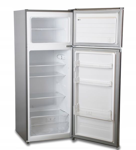 Chłodziarko Zamrażarka Lodówka Z Zamrażarką VIVAX DD-207 SL 166L 143cm Inox zdjęcie 6