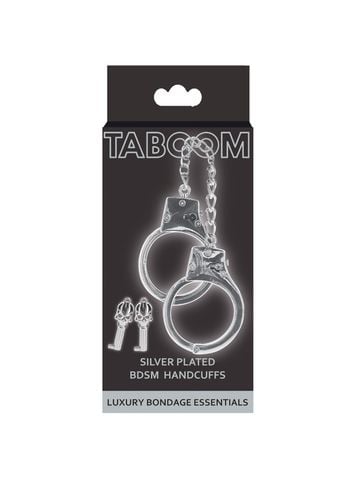 Silver Plated BDSM Handcuffs Silver na Arena.pl