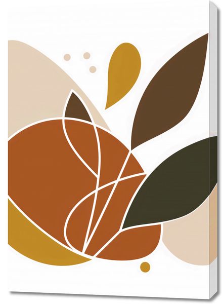 Obraz 70x100cm Organiczna Kasacja zdjęcie 1