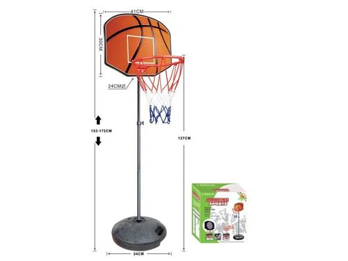 Koszykówka Zestaw Do Gry W Koszykówkę Kosz + Piłka na Arena.pl