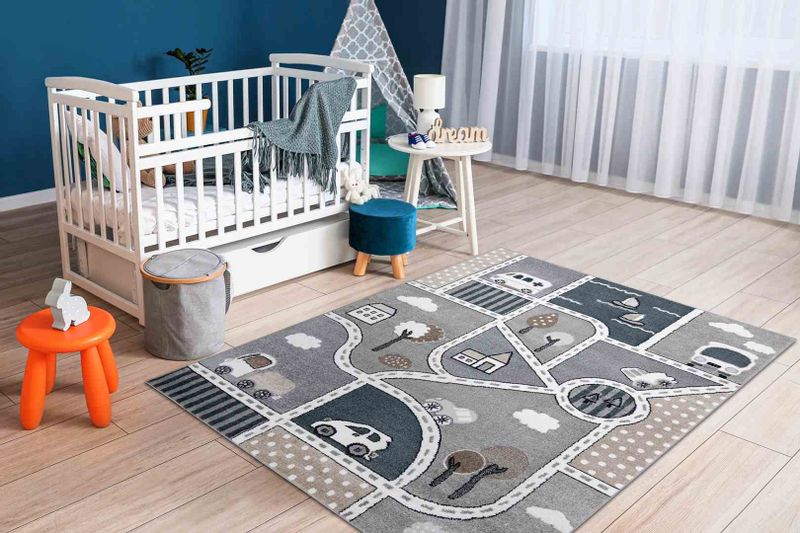 RUG/LU/BEO/STRADE/GREY/140x190 zdjęcie 2