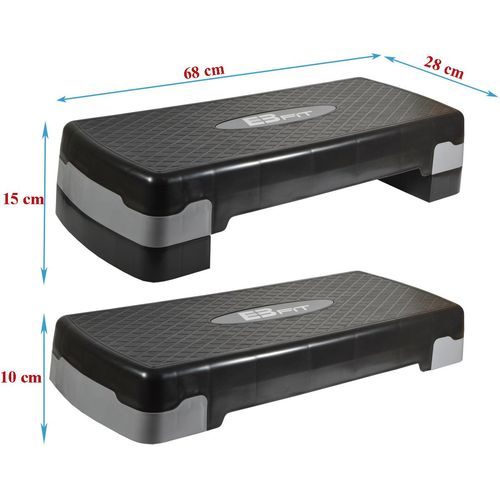 STEP DO AEROBICU 68X28CM 2 STOPNIOWA REGULACJA ENERO FIT na Arena.pl