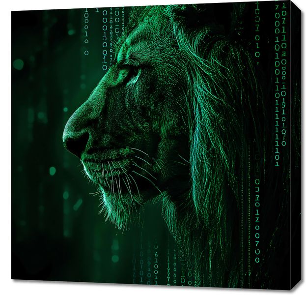 Obraz 70x70cm Kod Siły zdjęcie 1