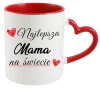 KUBEK Z NADRUKIEM PREZENT DLA MAMY ŻONY NA DZIEŃ MATKI MAMA URODZINY WZORY