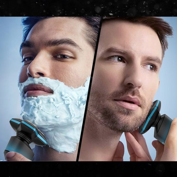 GOLARKA MĘSKA MASZYNKA DO GOLENIA TRYMER DO NOSA 5W1 Z OŚWIETLENIEM LED zdjęcie 12