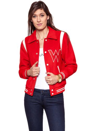 WRANGLER BOMBER JACKET SALSA RED W4130VUWN L na Arena.pl