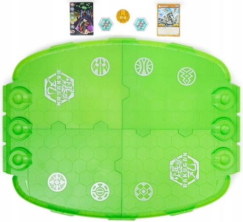 ZESTAW BAKUGAN BATTLE ARENA EVO LEONIDAS + FIGURKA I KARTY na Arena.pl