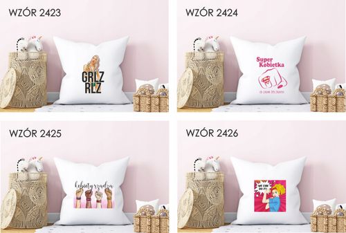 Poduszka z nadrukiem PREZENT JA SIĘ NIE OBRAŻAM na Arena.pl