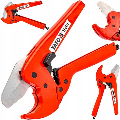 NOŻYCE OBCINAK SZCZYPCE DO RUR PCV PP 3-42MM YATO na Arena.pl