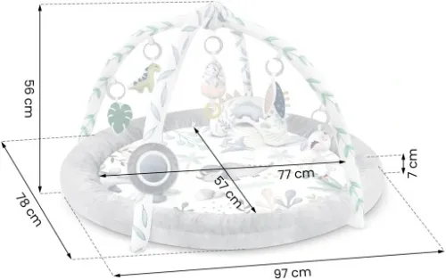 MATA EDUKACYJNA INTERAKTYWNA DLA NIEMOWLĄT KOKON KOJEC GNIAZDO NUKIDO na Arena.pl