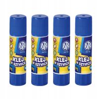 4 x Klej szkolny Astra w sztyfcie 8g - Super mocny