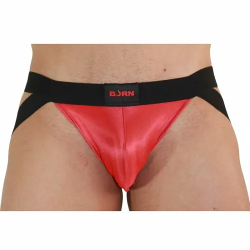 burn jockstraps 010 xl czerwono-czarne - stylowy pas biodrowy na Arena.pl