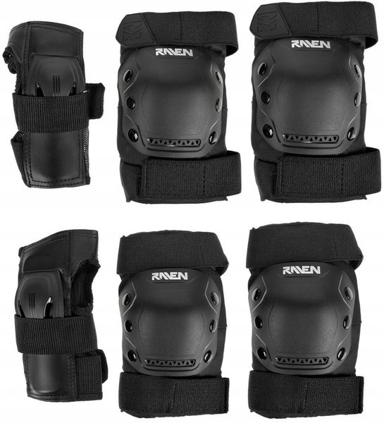 Ochraniacze RAVEN Dexard Black L zdjęcie 1