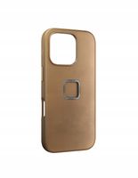 Etui Peak Design Mobile Everyday Clarino Case iPhone 16 Pro – Brązowe