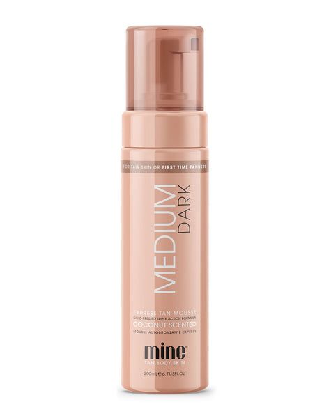 MineTan Medium Dark Pianka Samoopalająca 200ml + Rękawica zdjęcie 6