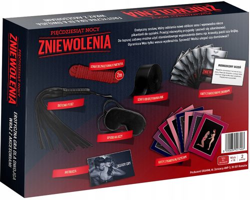 gra karciana dla dorosłych - 50 nocy zniewolenia na Arena.pl