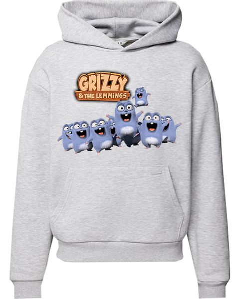 Bluza z kapturem Grizzy i Lemingi zdjęcie 1
