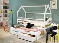 Łóżko 2- osobowe domek Disney 90x200 z wysuwem