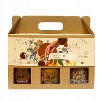 Bartnik Cud miód Mix 3 szarlotka-piernik-dynia + pudełko ozdobne