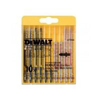 DeWALT Brzeszczoty do wyrzynarki 10szt do metalu drewna