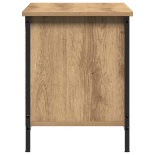 Szafka RTV dąb artisan 102 x 35 x 45 cm Materiał drewnopochodny na Arena.pl