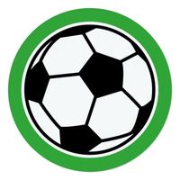 Opłatek na tort Urodziny Piłka Nożna Bramka Gol Klub Boisko Stadion