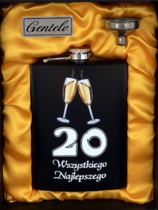 Piersiówka na 20 Urodziny Prezent na Arena.pl