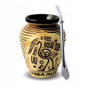 Zestaw do Yerba Mate Matero AZTEK + Bombilla