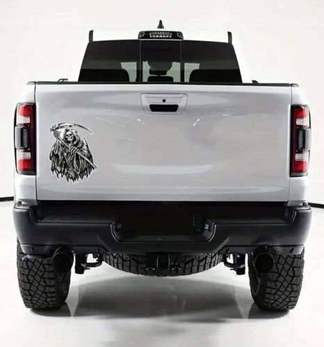 Naklejka Wlepa Reaper Czacha Symbol Kostucha Śmierć Żniwiarz Game Over End na Arena.pl