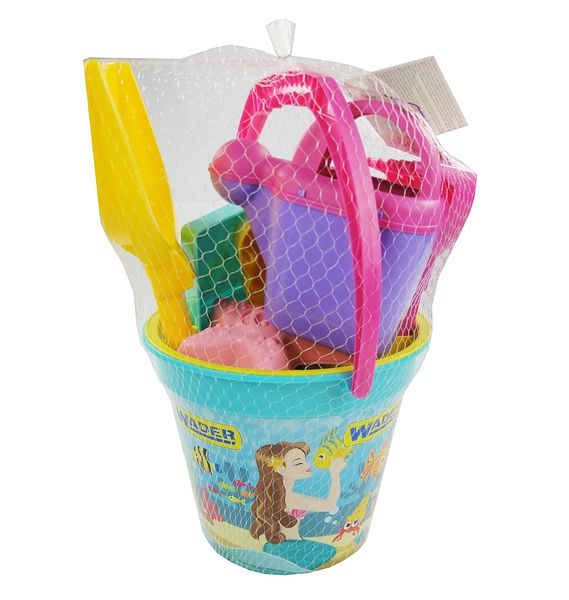 Wader 75039 Komplet do piasku 10 el. Syrenki zdjęcie 2