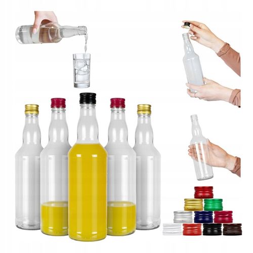 50x Butelki szklane MONOPOL 0.5l na wódkę butelka szklana monopolowa 500 ml na Arena.pl