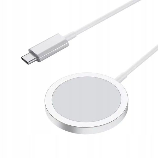 ŁADOWARKA MAGSAFE INDUKCYJNA DO IPHONE 11 12 13 14 15 QI TYP C SIECIOWA 15W zdjęcie 3