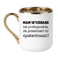 Elegant Biało-Złoty 330 ml