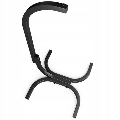 KOKON KRZESŁO BRAZYLIJSKIE WISZĄCE BOHO CZARNY ZE STELAŻEM BUJANY HUŚTAWKA na Arena.pl