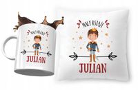 Zestaw Dla Juliana Poduszka + Kubek Dla Dziecka Z Nadrukiem Ze Zdjęciem