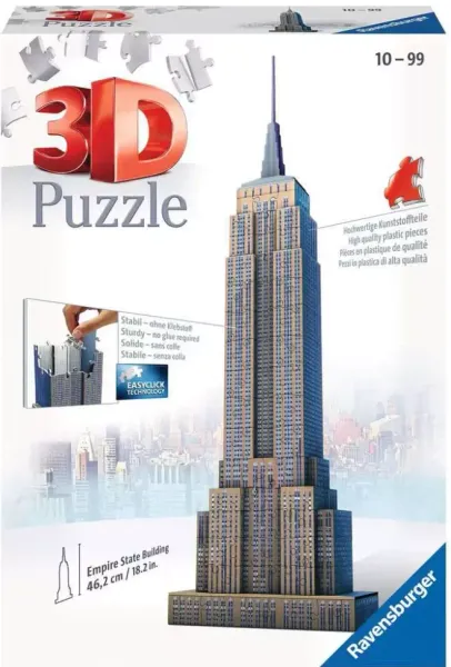 Puzzle 3D 216 elementów. Empire State Building zdjęcie 1