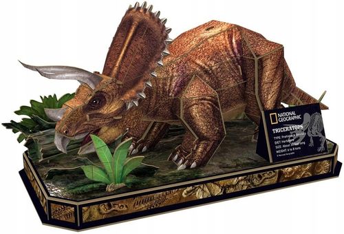 Puzzle 3D National Geographic Triceratops 0526 na Arena.pl