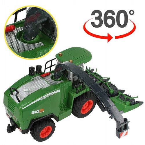 Zdalnie Sterowany Kombajn Ruchome Elementy Świeci DYM Prezent dla 5 6 Latka na Arena.pl