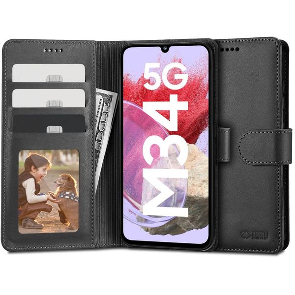 TECH-PROTECT WALLET GALAXY M34 5G BLACK zdjęcie 1
