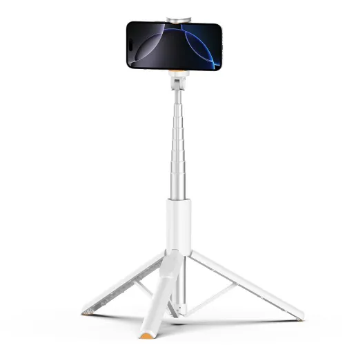 selfie stick tech-protect l09s z tripodem - biały na Arena.pl