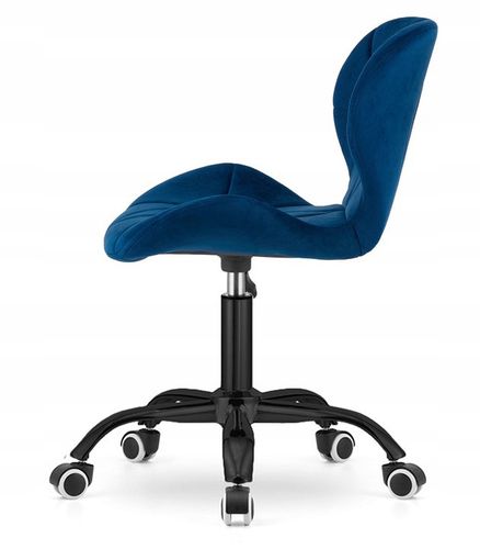 Krzesło obrotowe do biurka ucznia gabinetu regulowane welurowe Lugano.pro na Arena.pl