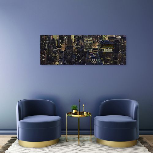 Obraz na płótnie, Miasto nocą 150x50 na Arena.pl