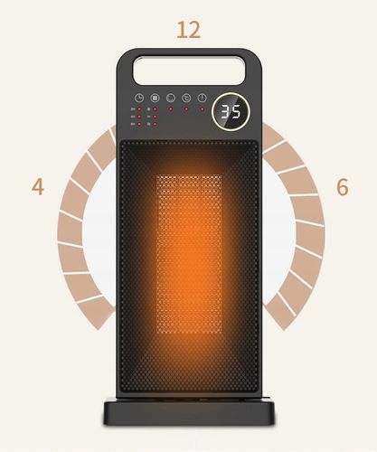 GRZEJNIK obrotowy TERMOWENTYLATOR 2000W Ceramiczny na Arena.pl